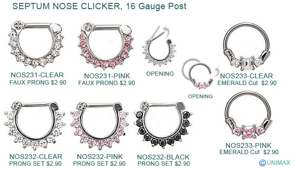 NOS231 Petite Nose Clickers MAIN