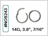 NOS243 Plain 14G Clicker THUMBNAIL