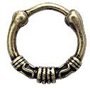 #NOS275 Septum Nose Jewelry Crown MAIN