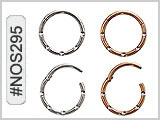 NOS295 Petite Gem Septum Clickers THUMBNAIL