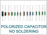 Polarized Capacitors That Do Not Require Soldering THUMBNAIL