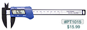 PT1015 Digital Carbon Fibre Caliper MAIN