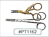 PT1162 PT1163 Scissors Swan, Detailing THUMBNAIL