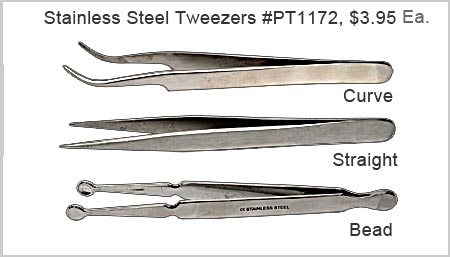 PT1172 Stainless Steel Tweezers MAIN
