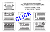 Tricia Allen Original Polynesian Designs SWATCH