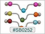 SB0252 Ear Project Industrial Bars with Beads MAIN