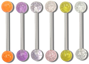 SB2050 Glitter Ball UV Barbells MAIN