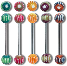 SB2053 Designer Ball Barbells MAIN