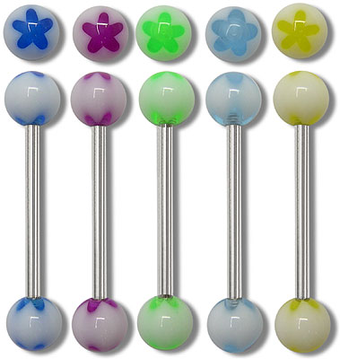 SB2061 Flower Ball Barbell MAIN