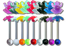 SB2584 Frog Top Barbell THUMBNAIL