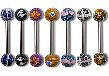 SB3012 Painted and Sparkles Barbells THUMBNAIL