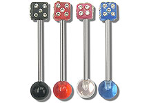 SB3200 Gem Dice UV Ball Barbells THUMBNAIL