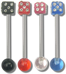 SB3200 Gem Dice UV Ball Barbells MAIN