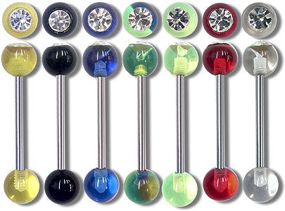 SB3210 Gem UV Ball Barbell MAIN