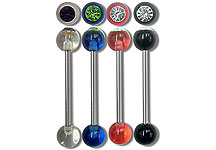 SB3212 Gem UV Barbell THUMBNAIL