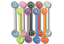 SB4220 Soccer Ball Flex Bar UV Barbell THUMBNAIL
