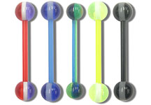 SB4320 Stripe Ball UV Barbells THUMBNAIL