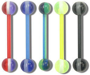 SB4320 Stripe Ball UV Barbells MAIN