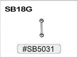SB5031 18 Gauge Barbell THUMBNAIL