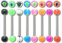 SB5224 Leaf UV Stripe Ball THUMBNAIL