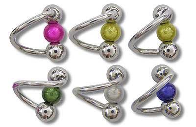 SC0810 Tragus 16 Gauge Bead Twister MAIN