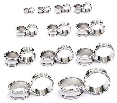 SE0162 Diamond Cut Double Flare Tunnels MAIN