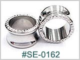 SE0162 Diamond Cut Double Flare Tunnels THUMBNAIL