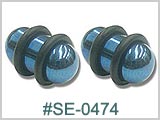 SE0474 Blue Titanium Coated Plugs THUMBNAIL