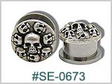 SE0670 Skulls Threaded Tunnels THUMBNAIL