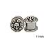 SE0670 Skulls Threaded Tunnels SWATCH