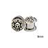 SE0670 Skulls Threaded Tunnels SWATCH