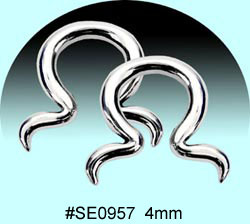 SE0957 Ear Talon Stainless Steel Pair MAIN