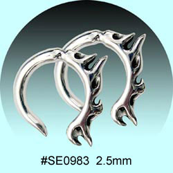 SE0983 Ear Talon Stainless Steel Pair MAIN