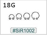 SiR1002, 18G Circular Barbell THUMBNAIL