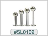 SL0109, SL14, 14G 5mm Ball Labret MAIN