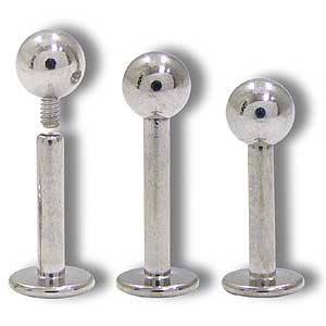 SL0220 14G Labret Internally Threaded with Ball MAIN
