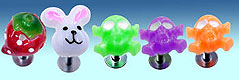 SL0260 Cartoon 14G Labrets THUMBNAIL