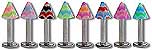 SL0272 Layered Color Spike UV Labret THUMBNAIL
