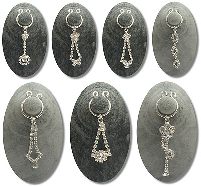 SN0115 Silver Nipple Clip-On MAIN