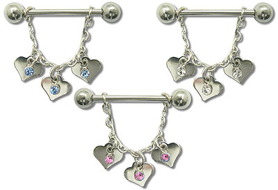 SN0265 Nipple Hearts Dangle MAIN