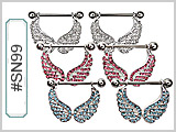 SN99, Gem Wings Nipple Jewelry THUMBNAIL
