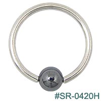 14 Gauge CBR - Hematite Bead MAIN