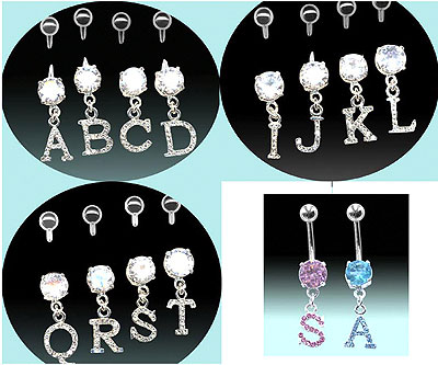 SV0351 14G Gem Letters - Initials MAIN