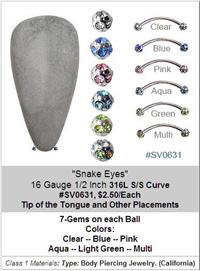 SV0631 16G 1/2" Multi-Gems MAIN