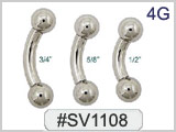 SV1108, 4G Curved Barbells THUMBNAIL