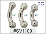 SV1109, 2G Curved Barbells THUMBNAIL