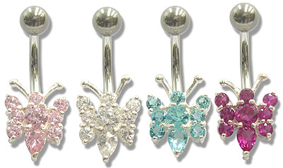 SV3521 Silver Gem Butterfly MAIN