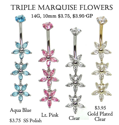 SV4212 Triple Marquise Dangle MAIN
