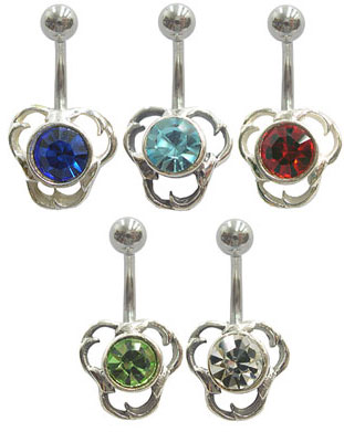 SV7090 Silver Gem Flower MAIN