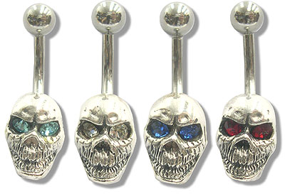 SV8440 Silver Skull with Eyes MAIN